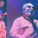 Clockwise from top left: Pinegrove lead singer Evan Stephens Hall (Photo: Michael S. Williamson/The Washington Post via Getty Images), Elvis Costello (Photo: JC Olivera/Getty Images), Natassja Shiner of Fickle Friends (Photo: Steve Jennings/WireImage/Getty Images)